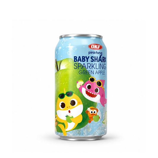 Okf Pinkfong Baby Shark Sparkling Green Apple 350ml