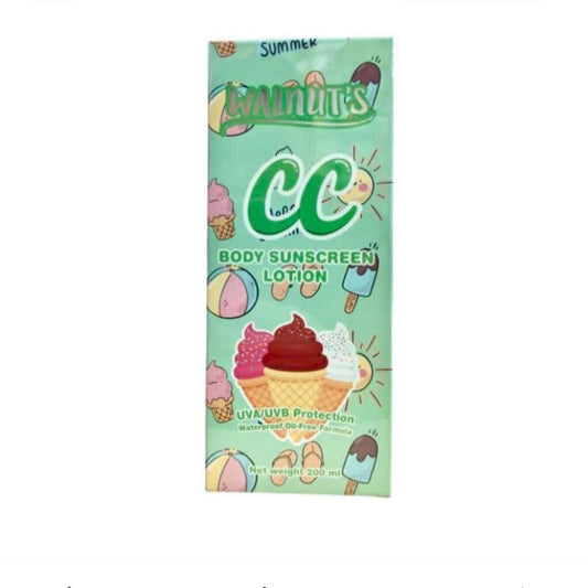 Walnut's Cc Body Sunscreen Lotion 200ml