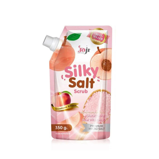 Joji Silky Salt Scrub Glutathione & Peach 350g