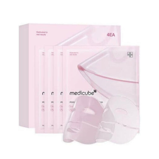 Medicube Salmon Dna Pdrn Pink Collagen Jelly Gel Mask 4masks