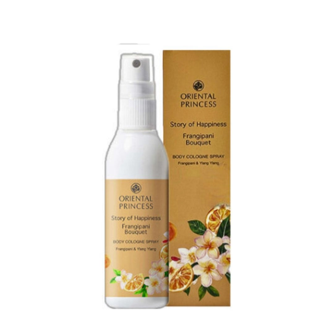 Oriental Princess Frangipani Bouquet Body Cologne Spray 100ml