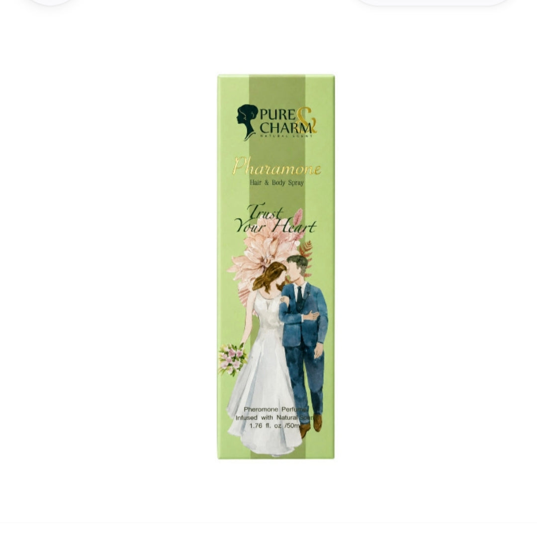 Pure Charm Pharamone Hair & Body Spray Trust Your Heart 50ml