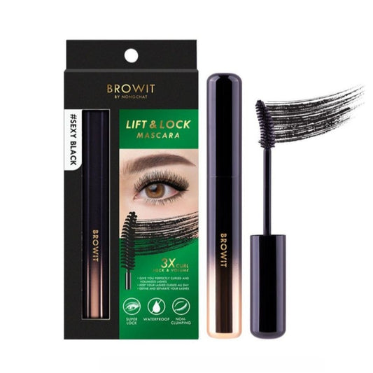 Browit Lift & Lock Mascara Sexy Black 6g