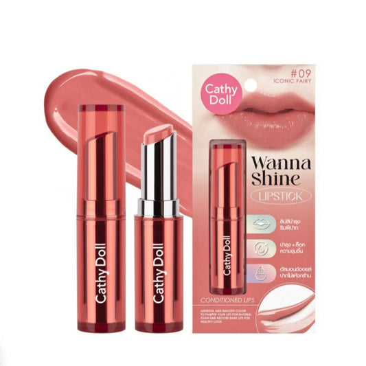 Cathy Doll Wanna Shine Lopstick (09) 3g