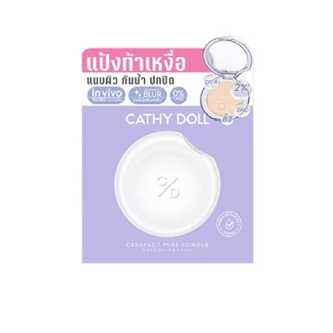 Cathy Doll Cerapact Pure Powder Spf50+ Pa++++ 12g