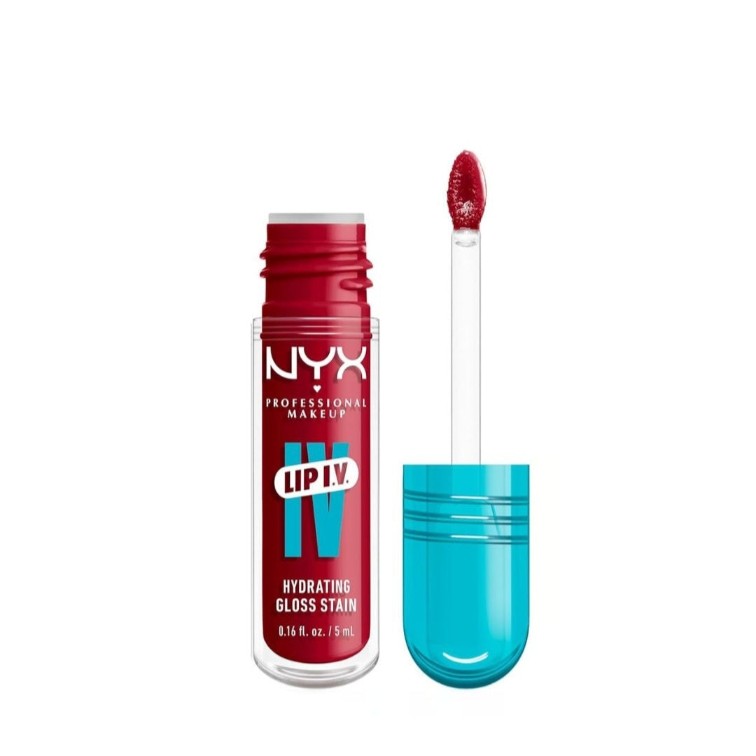 Nyx Professional Makeup Lip Iv Hydrating Gloss Stain (11 Red-y Set. Wet) 5ml