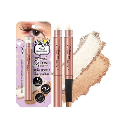 Lemon Me Blink Blendy 2 Tone Eye Shadow Stick No.3 Shining Star 1.1g