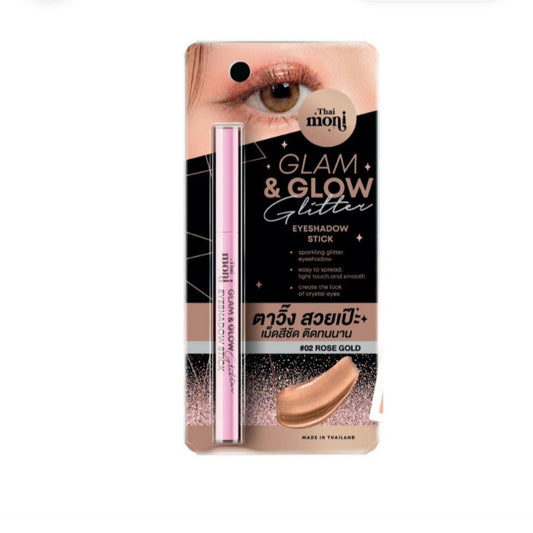 Thai Moni Galm & Glow Glitter Eyeshadow Stick No.04 Copper Girl