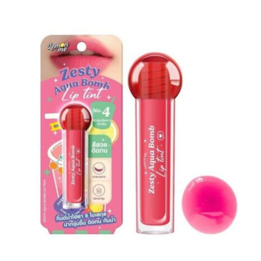 Lm Zesty Aqua Bomb Lip Tint No.4 Strawberry Soda 2.5g