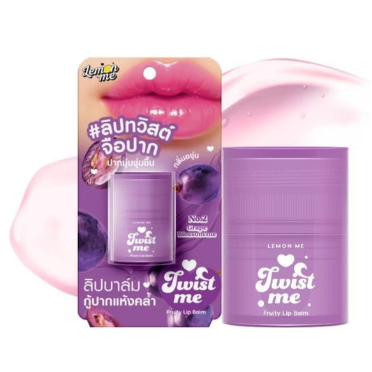 Lemon Me Twist Me Fruity Lip Balm No.2 Grape Blossom Me 11g