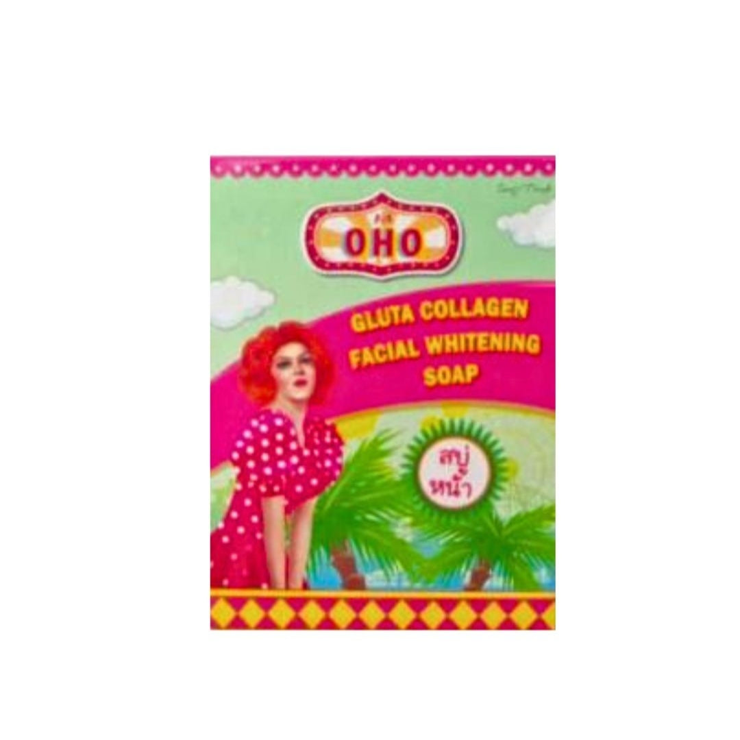 Oho Gluta Collagen Facial Whitening Soap 70g