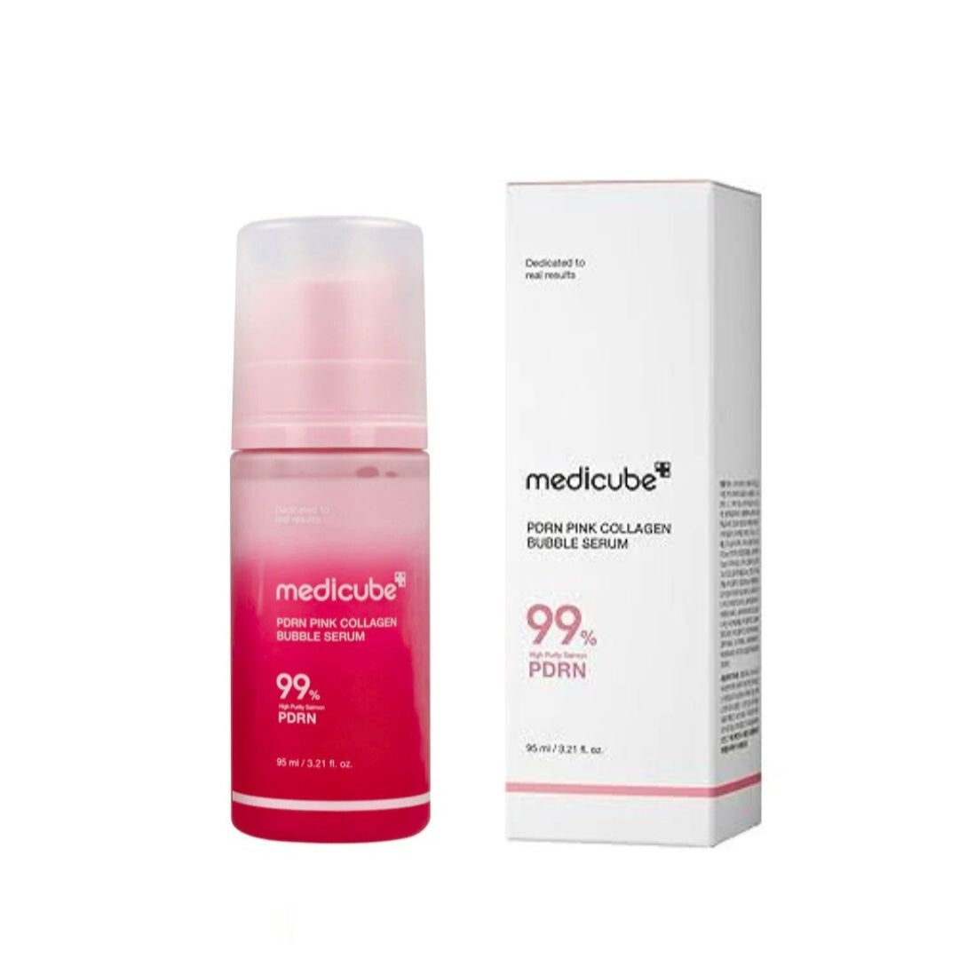 Medicube Pdrn Pink Collagen Bubble Serum 99% 95ml