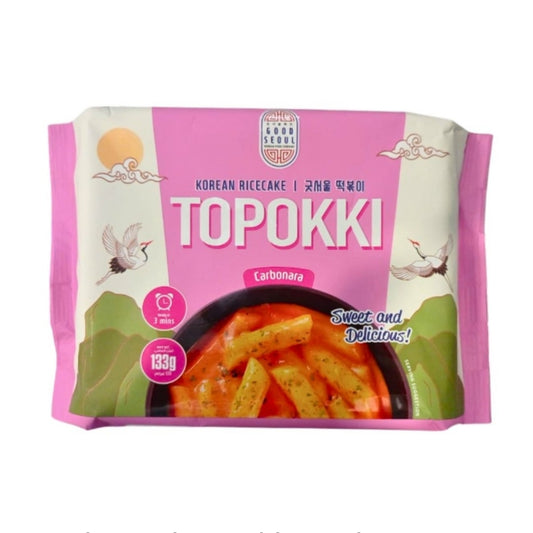 Good Seoul Topokki Carbonara Sweet & Delicious 133g