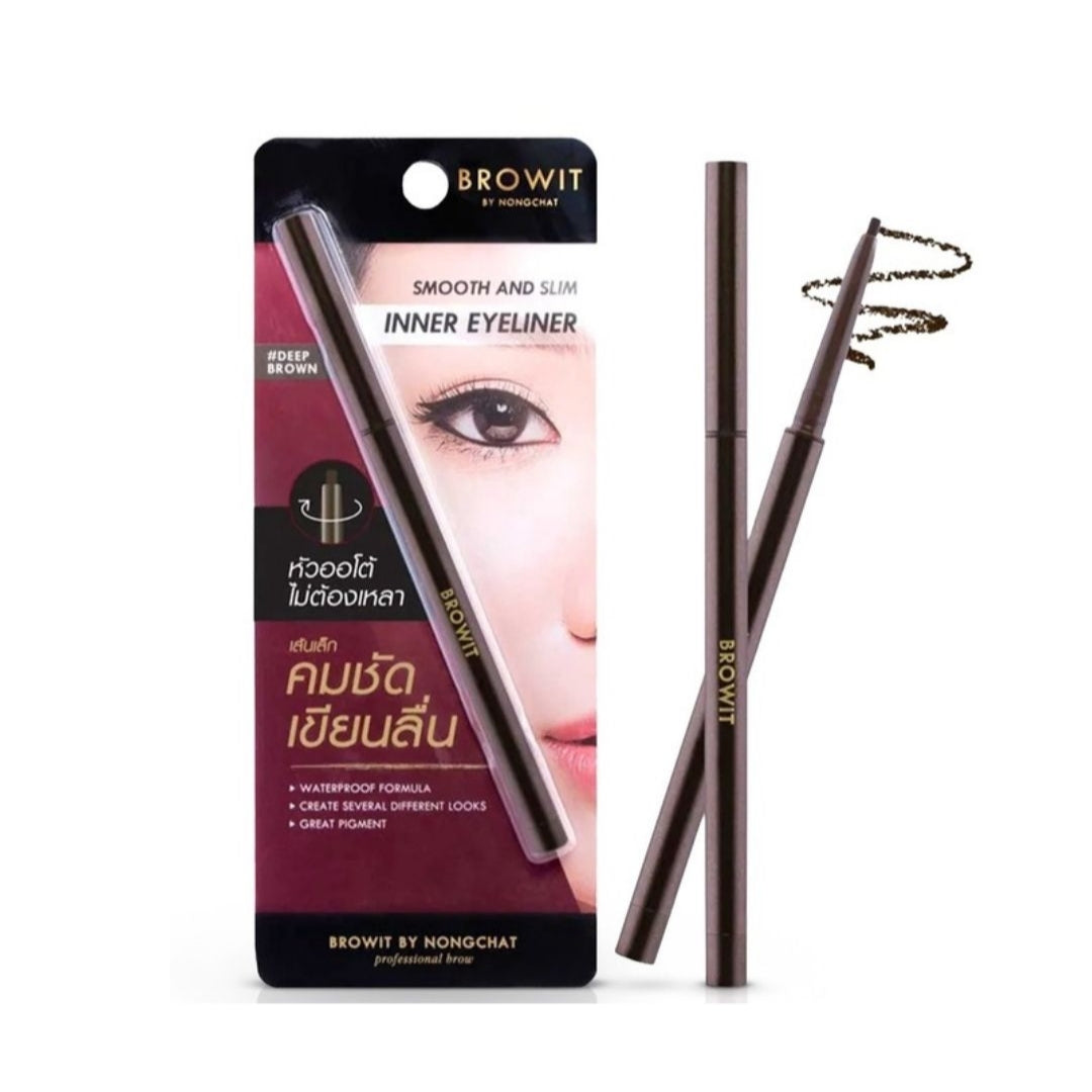 Browit Smooth And Slim Inner Deep Brown Eyeliner 0.1g