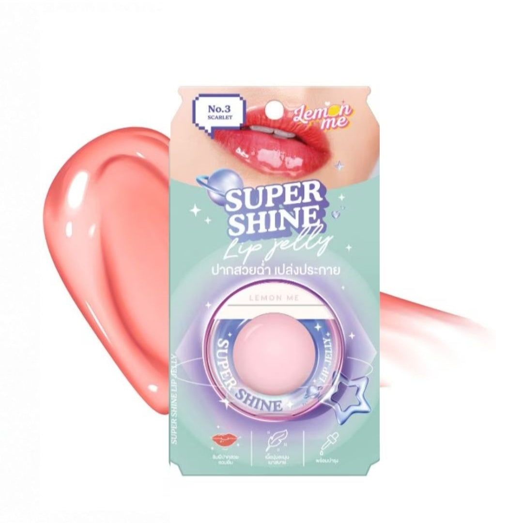 Lemon Me Super Shine Lip Jelly No.3 Scarlet 10g