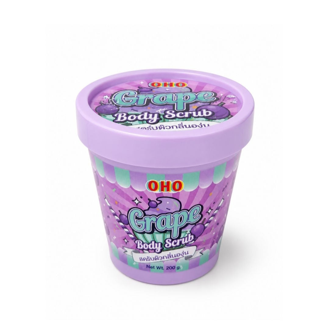 Oho Grape Body Scrub | 200g