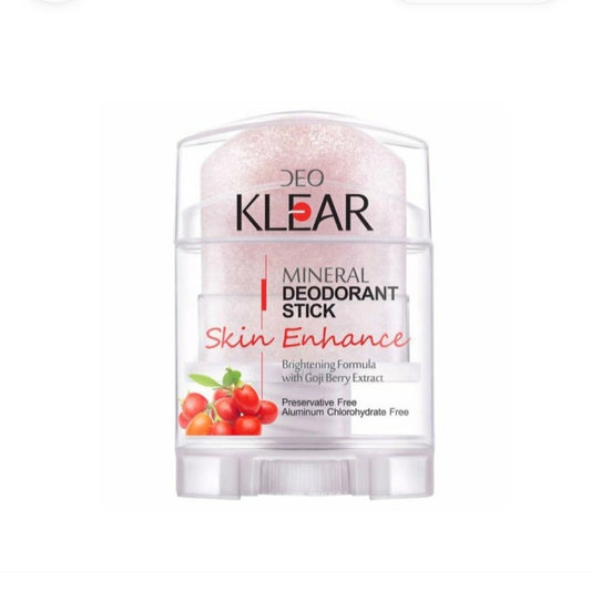 Mineral Deodorant Stick Antiperspirant Underarm Removal Goji Berry Extract 70g