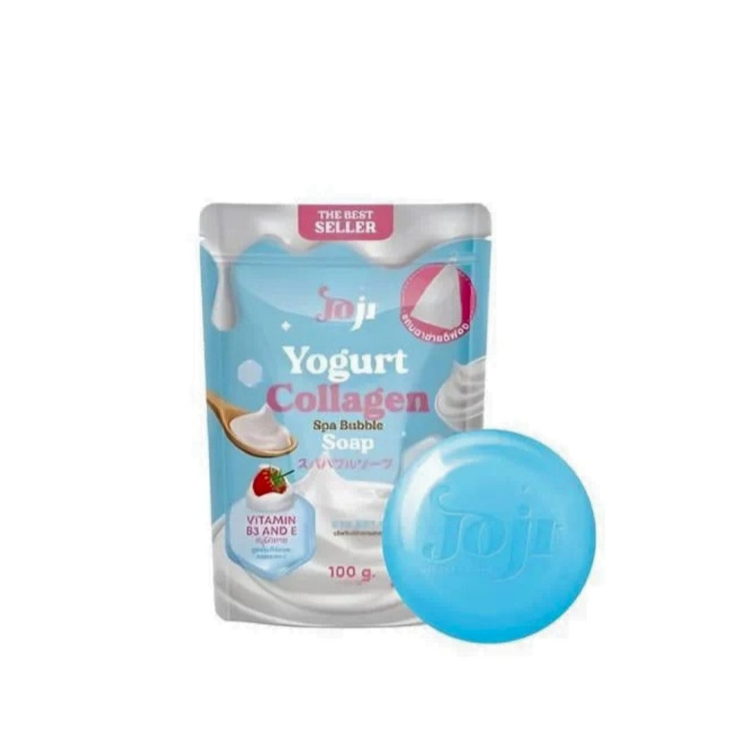 Joji Yogurt Collagen Spa Bubble Soap 100g