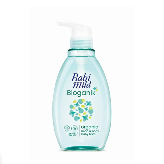Babi Mild Bioganik Organic Head & Body Baby Bath 380ml