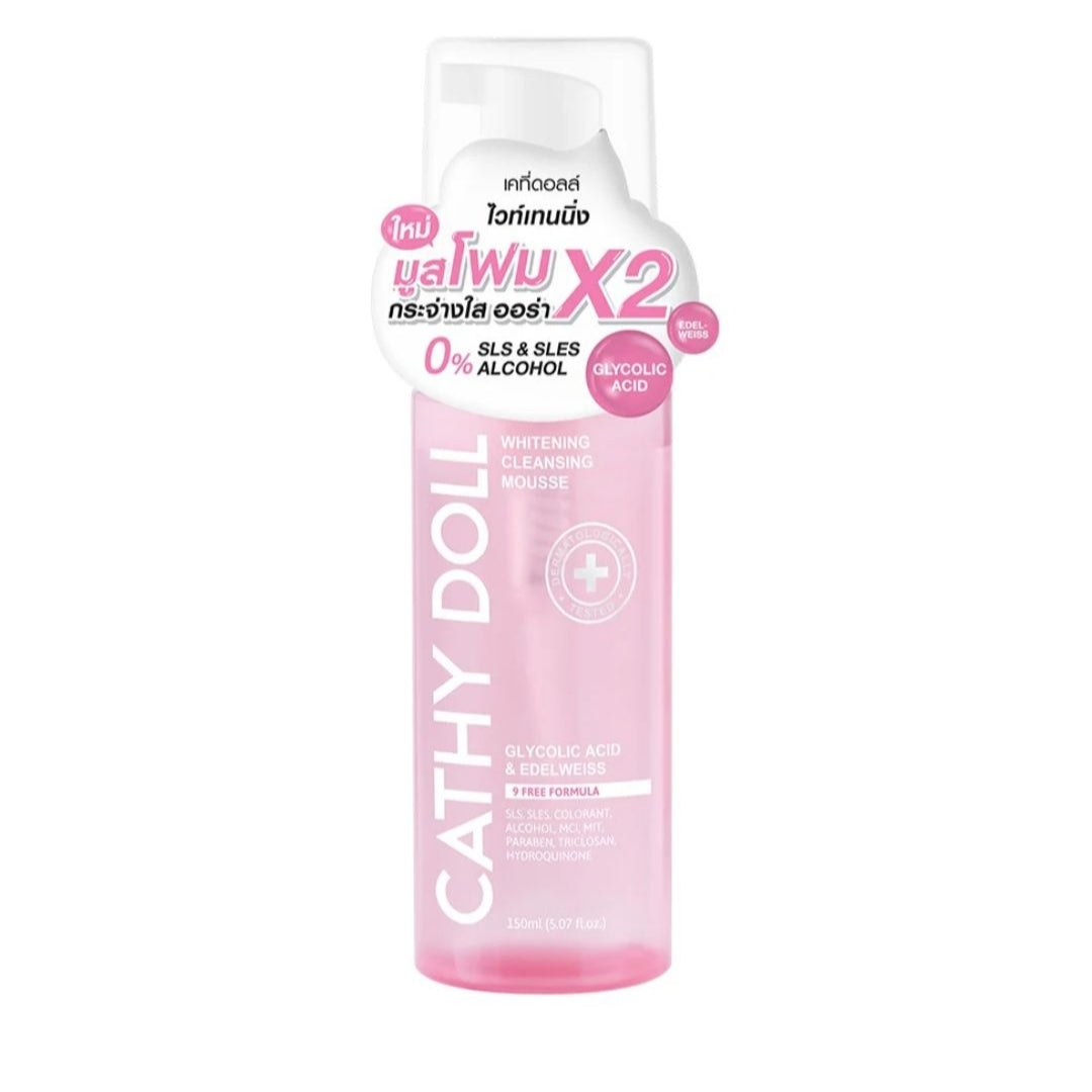 Cathy Doll Whitening Cleanseing Mousse 150ml