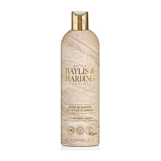 Baylis & Harding Elements Body Wash Pink Blossom & Lotus Flower 500ml
