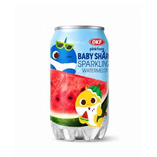 Okf Pinkfong Baby Shark Sparkling Watermelon 350ml