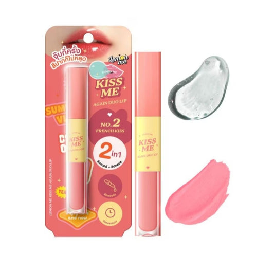 Lemon Me Kiss Me Again Duo Lip No.2 French Kiss 3.2g