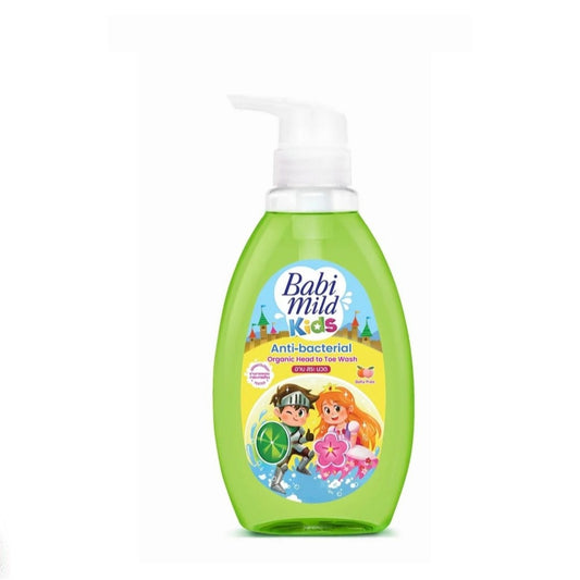 Babi Mild Kids Soda Popz Head & Body Baby Bath 390ml