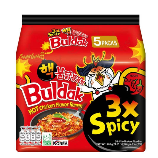 Samyang Buldak Fried Noodles (5pcs)