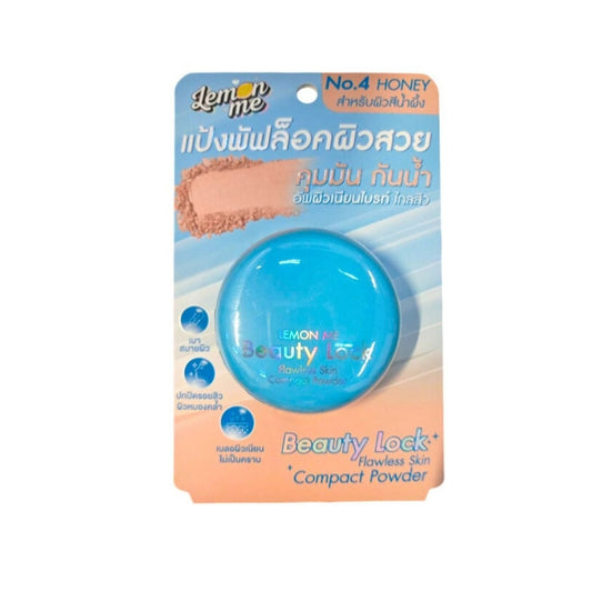 Lemon Me Beauty Lock Flawless Skin Compact Powder (no.4)