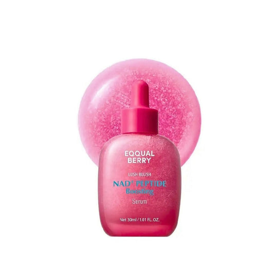 Eqqual Berry Lush Blush Nad+ Peptide Boosting Serum With 14 Peptides, Collagen & Ceramide -

30ml