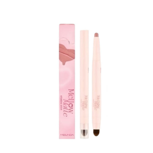 Meilinda Mellow Matte Shadow Stick (01) Peach Jello 1.2g