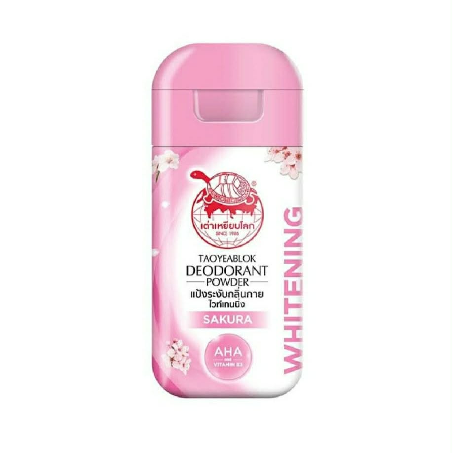 Taoyeablok Deodrant Powder Extra Whitening 22g