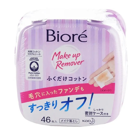 Biore Makeup Remover Cotton 46pcs