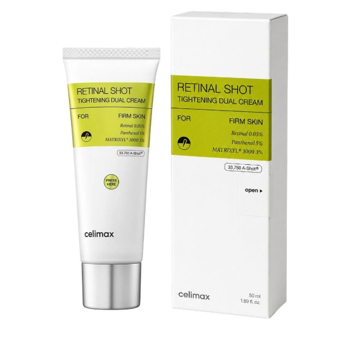 Celimax Retinal Shot Tightening Dual Cream 50ml