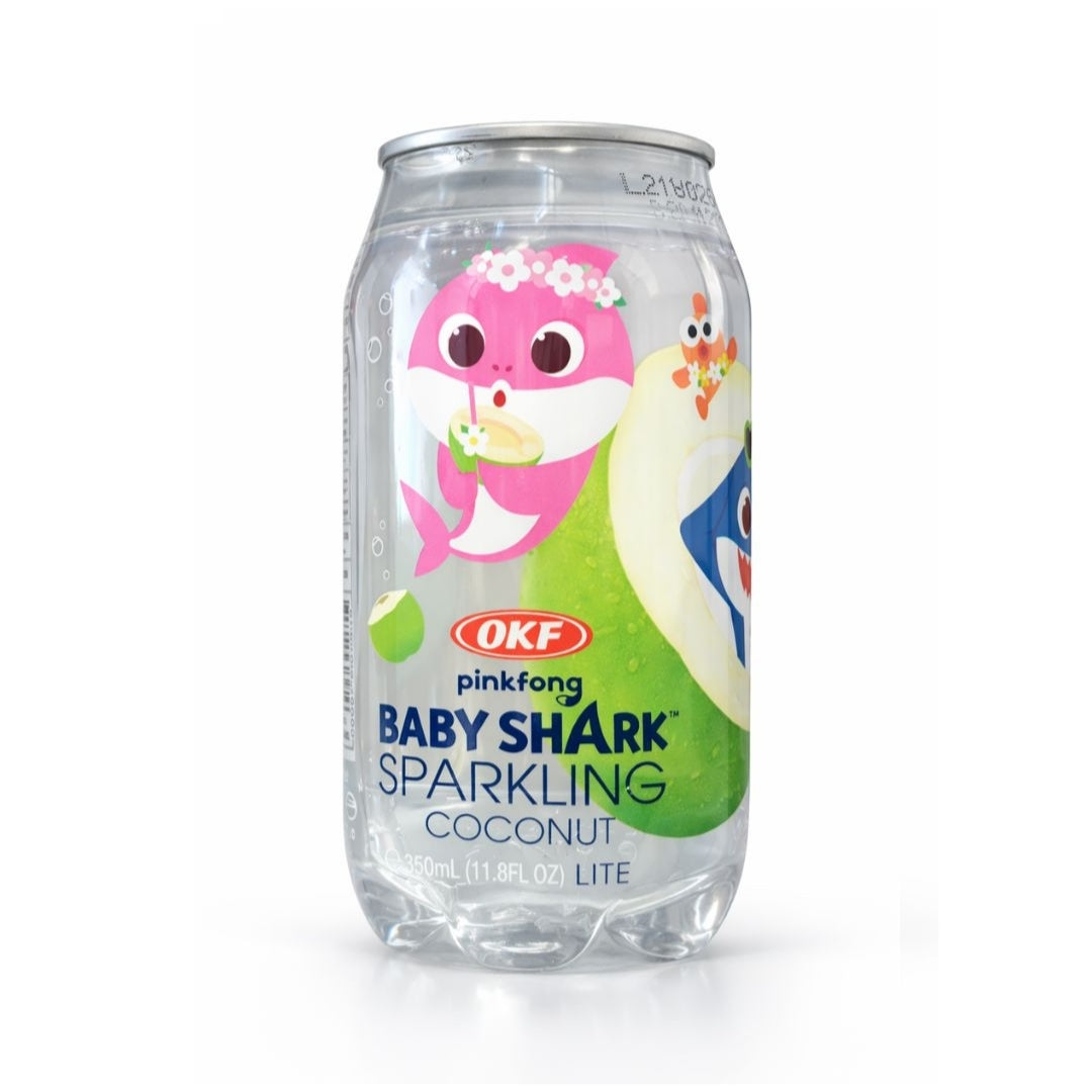 Okf Pinkfong Baby Shark Sparkling Coconut 350ml