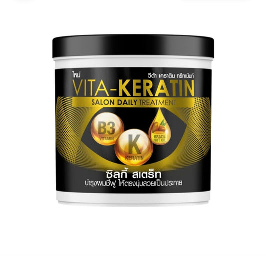 Vita Keratin Salon Daily Treatment Silky Straight 600ml