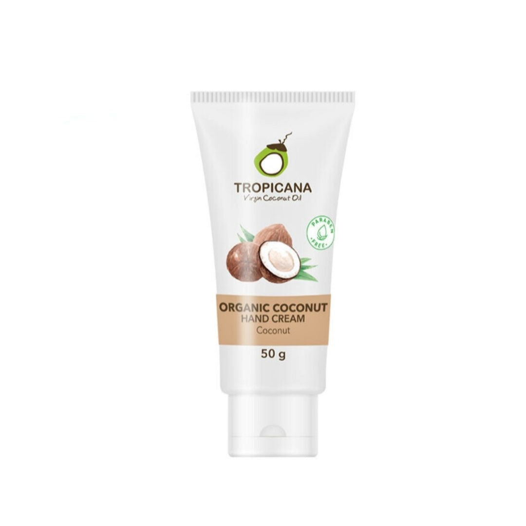 Tropicana Organic Coconut Oil Hand Cream 50g