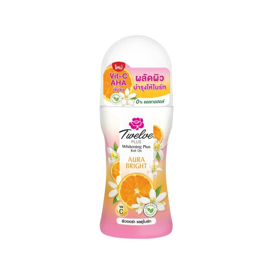 Twelve Plus Roll On Whitening Aura Briqht 40ml