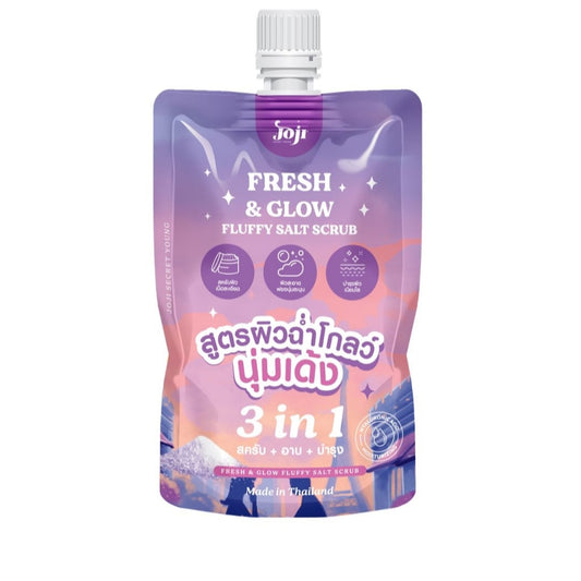 Joji Fresh & Glow Fluffy Salt Scrub 350g