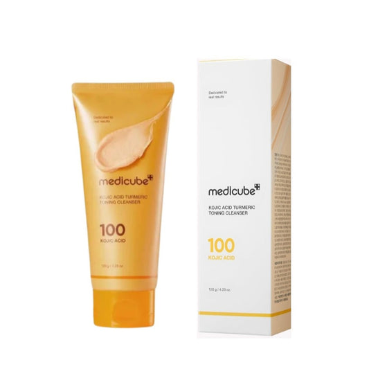 Medicube Kojic Acid Turmeric Toning Cleanser 120g