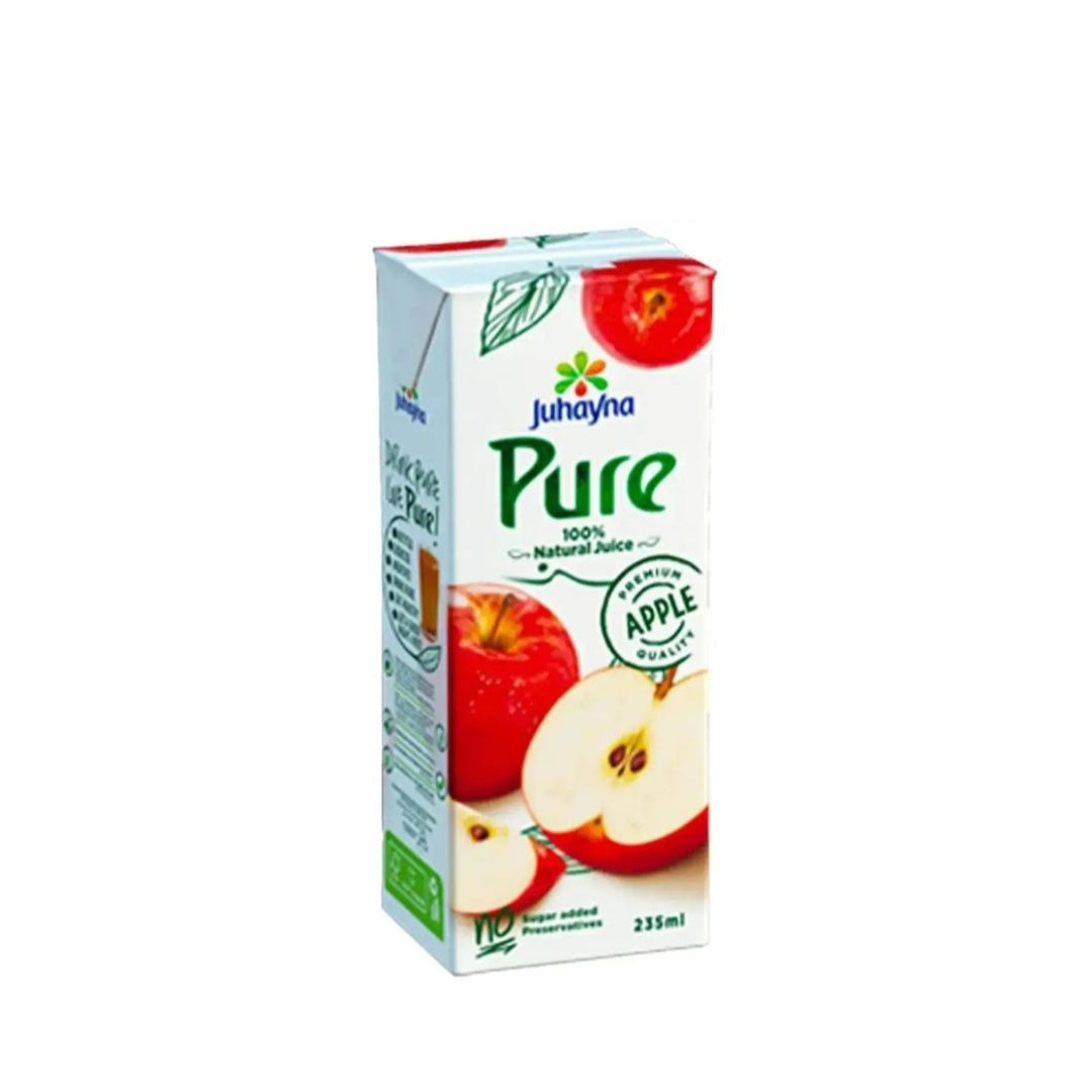 Juhayna Pure Apple Juice No Added Sugar 235ml