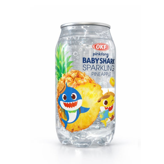Okf Pinkfong Baby Shark Sparkling Pineapple 350ml