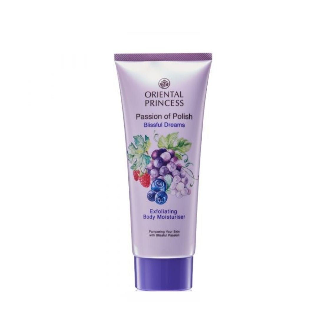 Oriental Princess Passion Of Polish Blissful Dreams Exfoliating Body Moisturiser 200ml