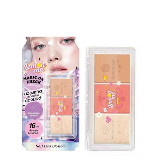 Lm Magic On Cheek Blush Color No.1 Pinky Blossom 13g