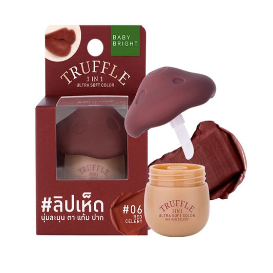 Baby Bright Truffle 3 In 1 Ultra Soft Color No.06 Red Celery 6g