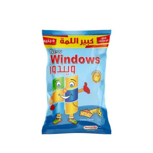 Snacks Windows Cheese Flavour 30g