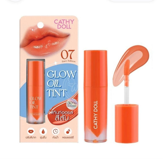 Cathy Doll Lip Tint Glow Oil Tint (no.07) Bare Salmon 2.4g