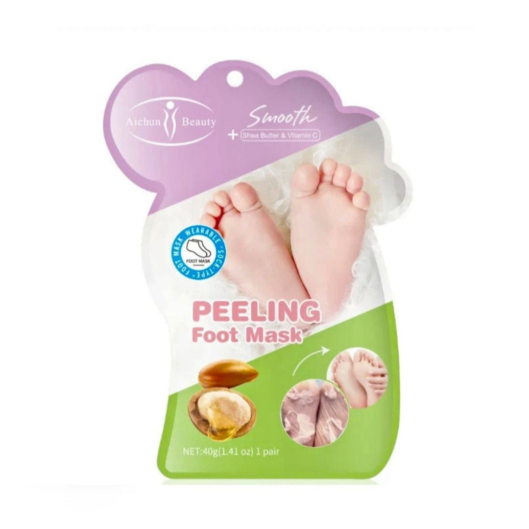 Aichun Beauty Smooth Peeling Foot Mask - Shia Butter & Vitamin C 40g