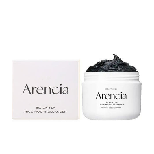 Arencia Black Tea Rice Mochi Cleanser 120g